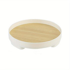 Turntable Organizer Spice Spinner Rotating Seasoning Rack Holder Storage Box