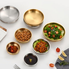 304 Stainless Steel Double Layered Soup Bowl for Dinner and Soup
