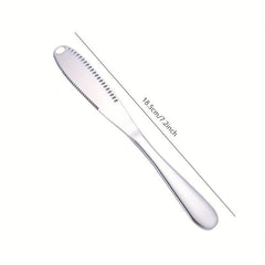 Stainless Steel Butter Spatula for Shredding Fruits Veggies Butter Cheese