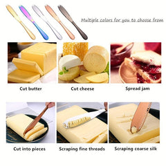 Stainless Steel Butter Spatula for Shredding Fruits Veggies Butter Cheese