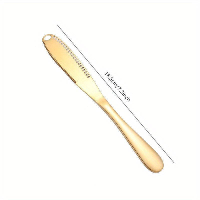 Stainless Steel Butter Spatula for Shredding Fruits Veggies Butter Cheese