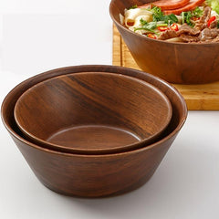 Japanese Style Wood Grain Plastic Tableware Set - Durable and Easy to Clean