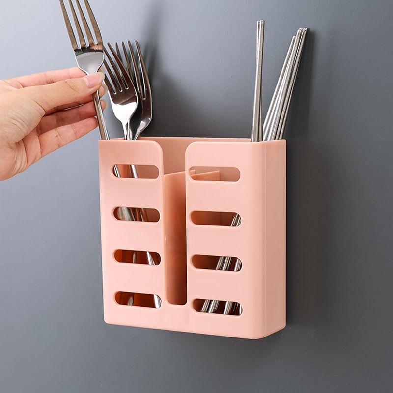Wall Mounted Kitchen Cutlery Organizer - Keep Your Cutlery Neatly Stored