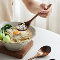 Wooden Spoon Household Measuring Mixing Drinking Rice Soup Spoon