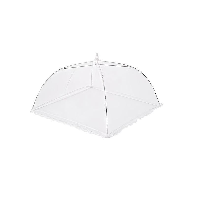 Reusable Collapsible Food Cover Mesh Tent Umbrella Outdoor Parties Picnics BBQs