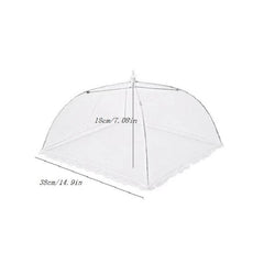 Reusable Collapsible Food Cover Mesh Tent Umbrella Outdoor Parties Picnics BBQs