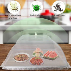 Reusable Collapsible Food Cover Mesh Tent Umbrella Outdoor Parties Picnics BBQs