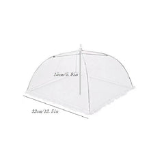 Reusable Collapsible Food Cover Mesh Tent Umbrella Outdoor Parties Picnics BBQs