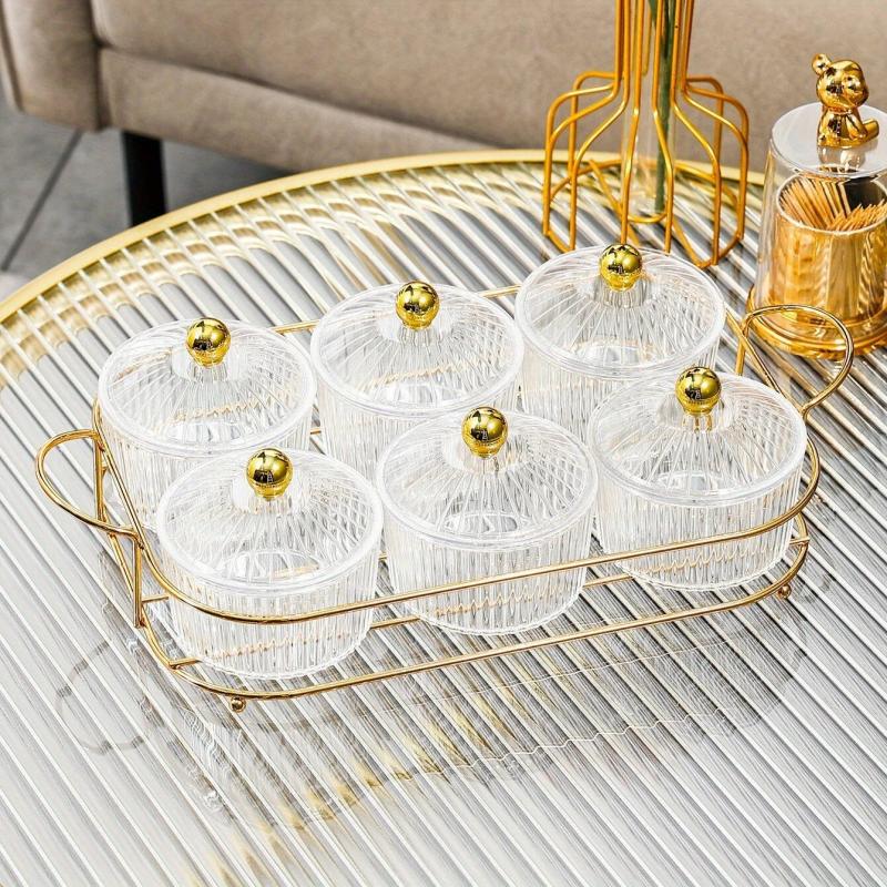 Creative Nut Jar with Lid Transparent Snack Box for Dried Fruit and Nuts