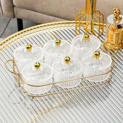 Creative Nut Jar with Lid Transparent Snack Box for Dried Fruit and Nuts