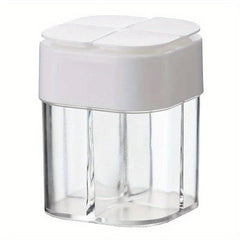 4in1 Seasoning Bottle Spice Shakers MSG Salt Pepper Storage