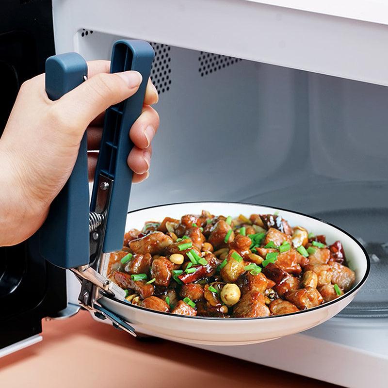 Stainless Steel Kitchen Tongs Anti Scalding Clip