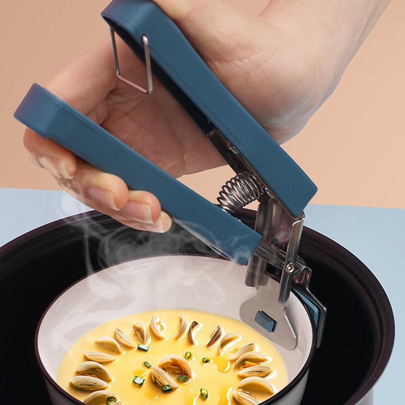 Stainless Steel Kitchen Tongs Anti Scalding Clip