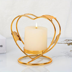 Nordic Iron Candle Holder for Living Room Decor