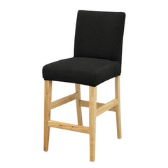 Knitted Chair Cover Non Slip Washable Dining Room Stool Slipcover