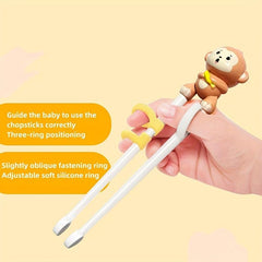 Kids Training Chopsticks Cartoon Beginner Chopstick