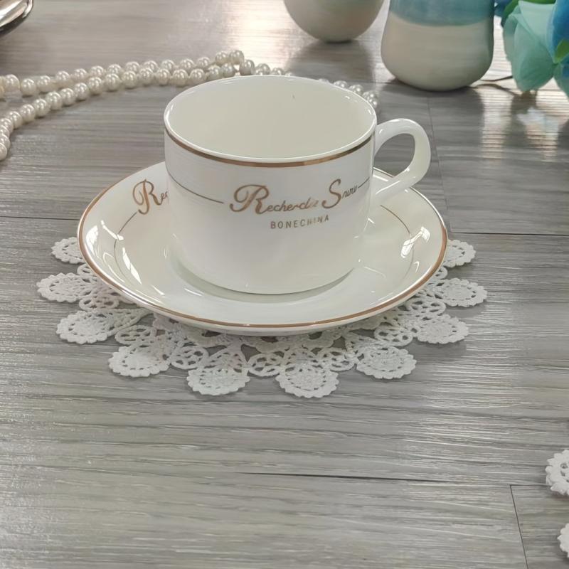 Light European Lace Placemat for Home Decor and Table Setting