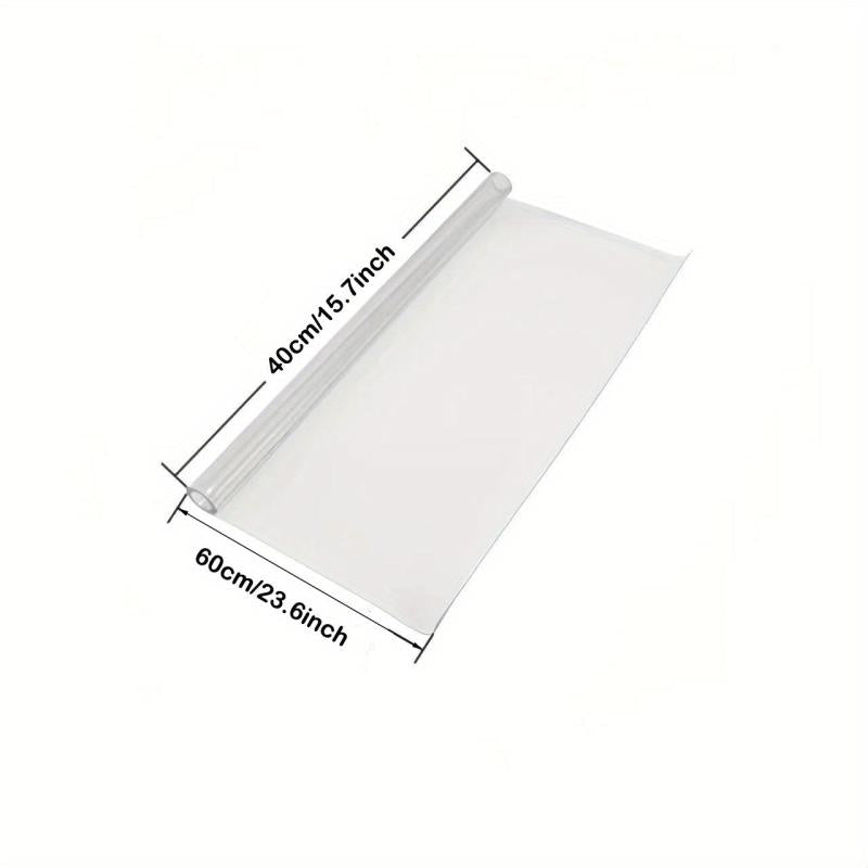 Polyester Table Protector Office Desk Mat Clear Plastic Cover
