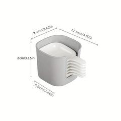 7pcs Sauce Dish Set Seasoning Cheese Bowl Snack Tomato Plate