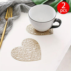 Heart Coasters and Table Mats for Weddings and Home Decor