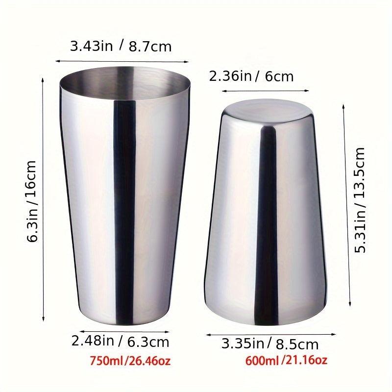 Boston Bartender Set Stainless Steel Cocktail Bar Accessories