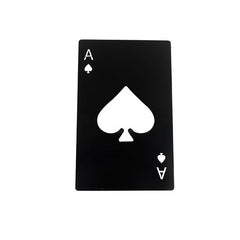 Ace Poker Bottle Opener Pocket Tool for Beer Cards Spades