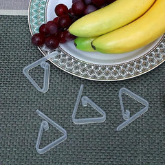 8pcs Plastic Tablecloth Clips - Durable & Reliable - for Various Tables