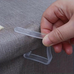 8pcs Plastic Tablecloth Clips - Durable & Reliable - for Various Tables