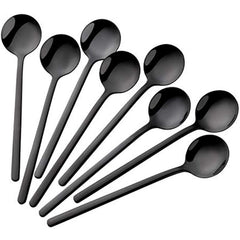 8pcs Stainless Steel Coffee Spoon Set for Espresso Tea Party Gift
