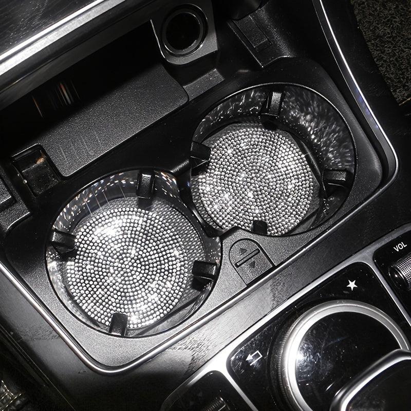 Bling Car Cup Holder Coaster Anti Slip & Shockproof