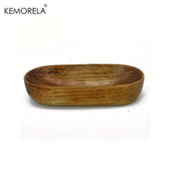 Japanese Dried Fruit Dish Natural Wood Tableware for Healthy Snacking