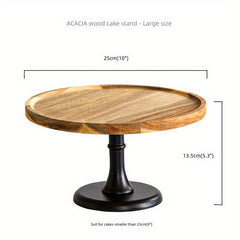 Wooden Cupcake Display Stand for Desserts, Cakes, Fruits, Weddings