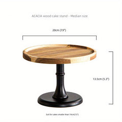 Wooden Cupcake Display Stand for Desserts, Cakes, Fruits, Weddings