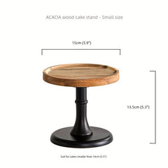 Wooden Cupcake Display Stand for Desserts, Cakes, Fruits, Weddings