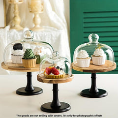 Wooden Cupcake Display Stand for Desserts, Cakes, Fruits, Weddings