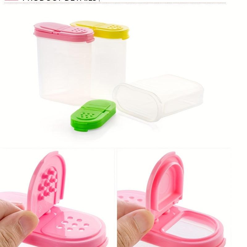 3pcs Spice Jar Creative Seasoning Box for Kitchen Camping Picnic