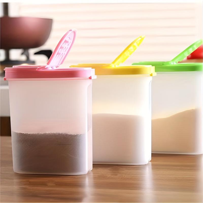 3pcs Spice Jar Creative Seasoning Box for Kitchen Camping Picnic
