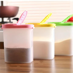 3pcs Spice Jar Creative Seasoning Box for Kitchen Camping Picnic