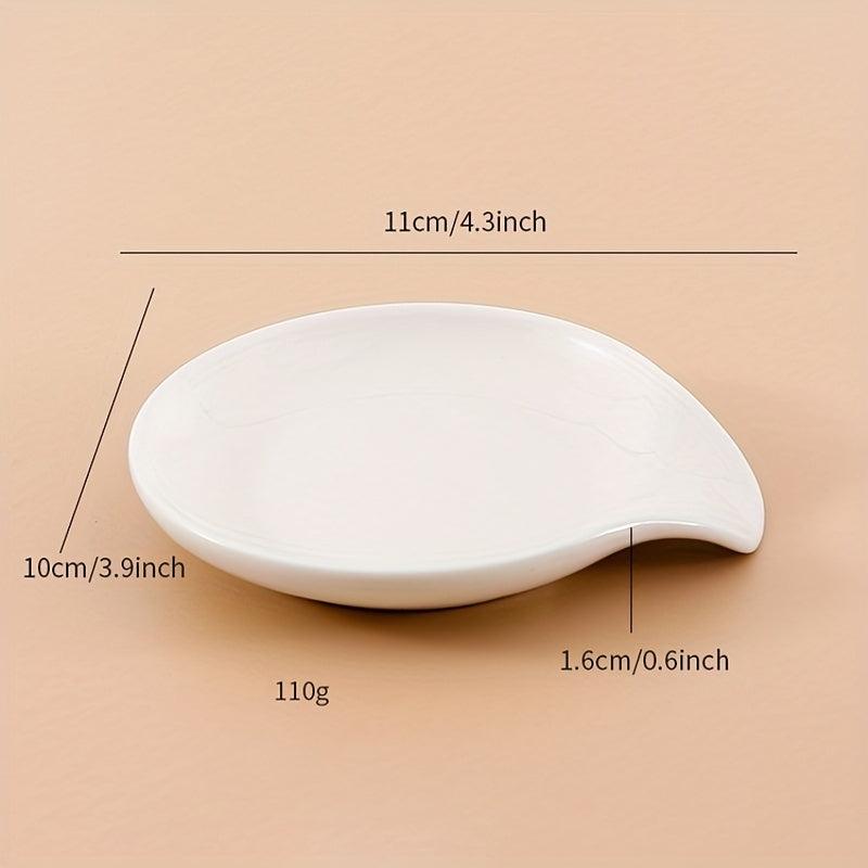 Ceramic Spoon Rest Ladle Holder for Stove Top