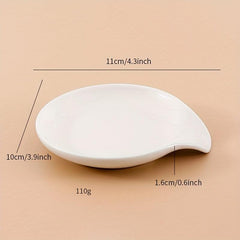 Ceramic Spoon Rest Ladle Holder for Stove Top