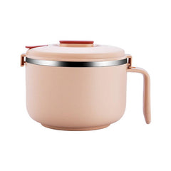 Double Layer Stainless Steel Instant Noodle Bowl Anti Scalding Lunch Box