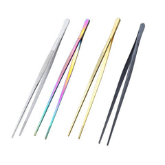 Stainless Steel Tweezers Tongs 30 48 Cm Barbecue Clip Food Clip Buffet Clip