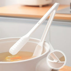 Heat Resistant Silicone Kitchen Tongs for Cooking Meat Nonstick Pans BBQ