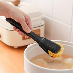 Heat Resistant Silicone Kitchen Tongs for Cooking Meat Nonstick Pans BBQ