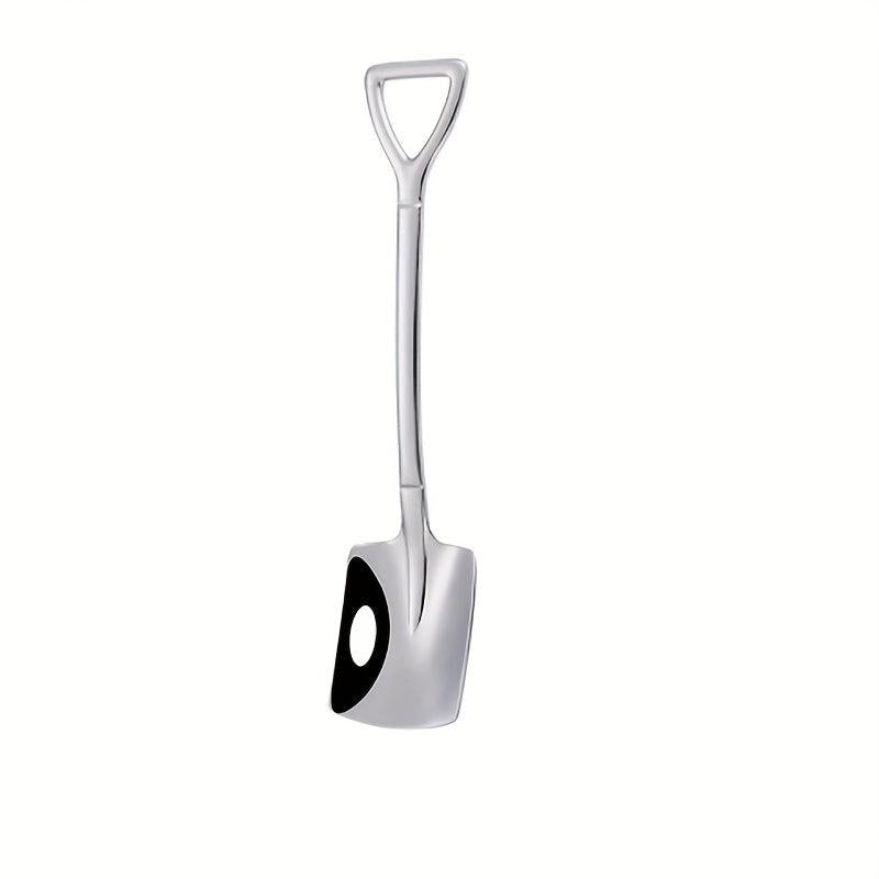 4pcs Stainless Steel Coffee Shovel Spoon Espresso Sugar Ice Cream Dessert Scoop
