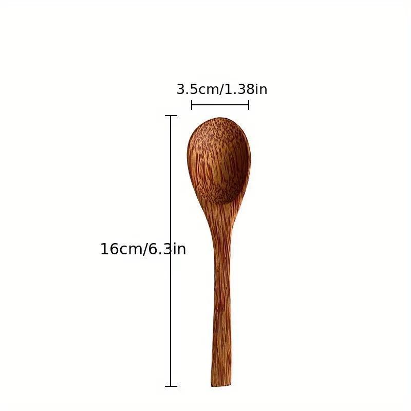 Coconut Bowl with Spoon & Fork - Natural Wooden Bowl for Salad, Soup, Dessert