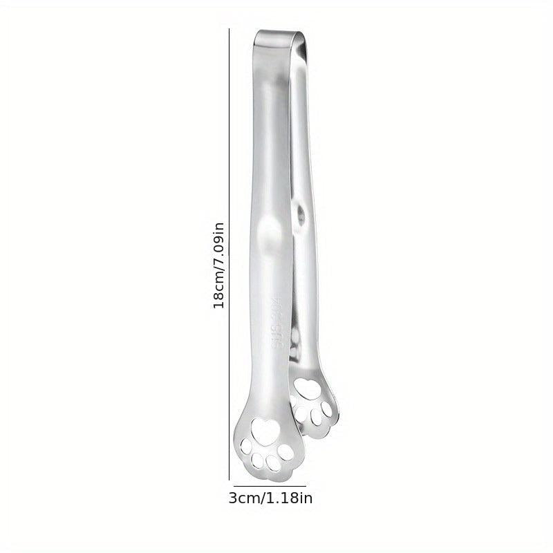 Animal Paw Stainless Steel Food Tongs Cooking Clip for BBQ Salad Steak Bread