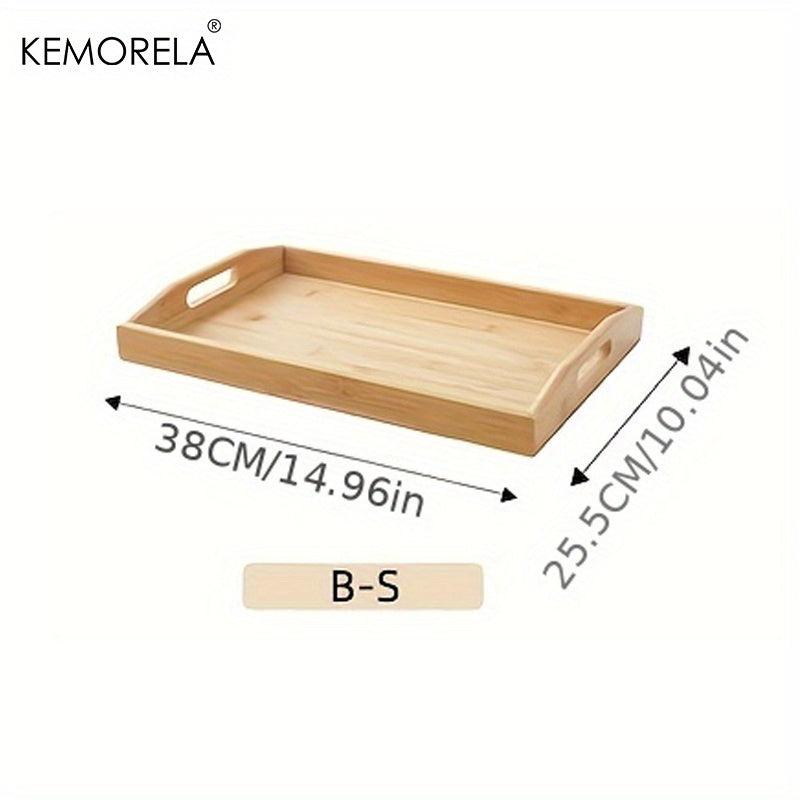 Wooden Fruit Tray Solid Wood Dessert Snack Plate Decorative Food Plate