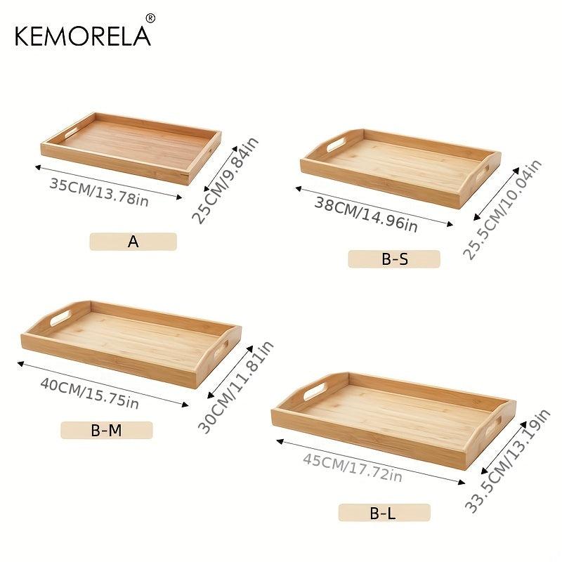 Wooden Fruit Tray Solid Wood Dessert Snack Plate Decorative Food Plate