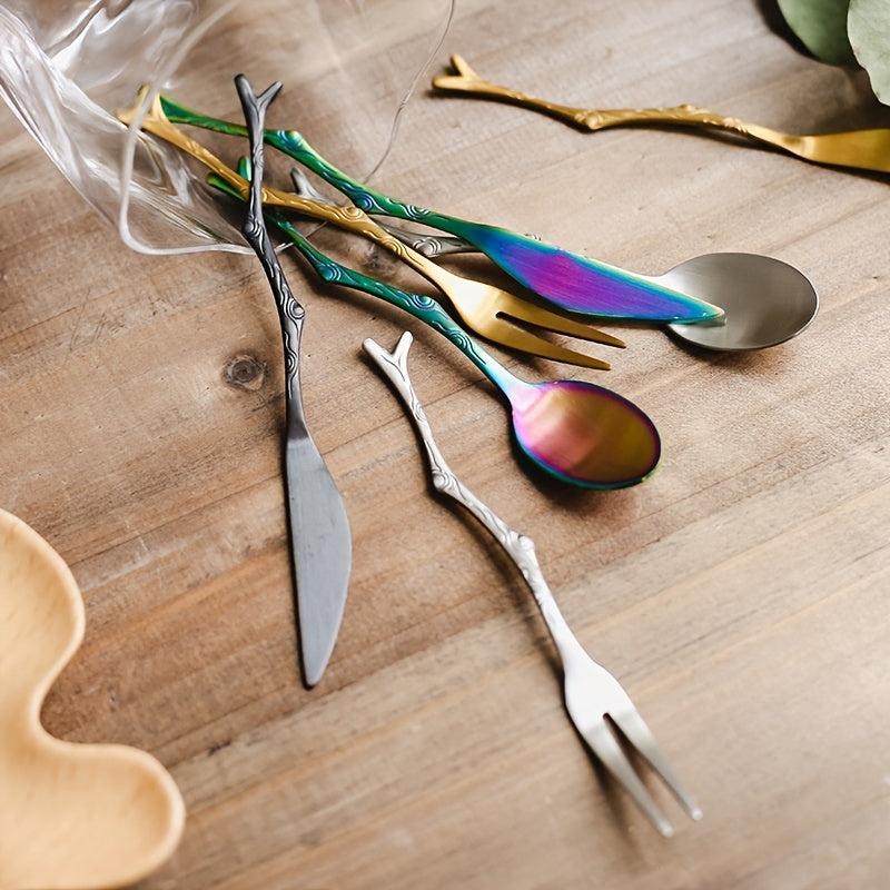 Stainless Steel Flatware Set for Elegant Dining Experience